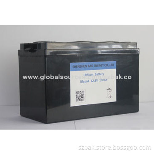 LiFePO4 Battery for Solar Storage Use, 12.8V/100Ah to Replace the Lead-acid Battery Pack in Solar